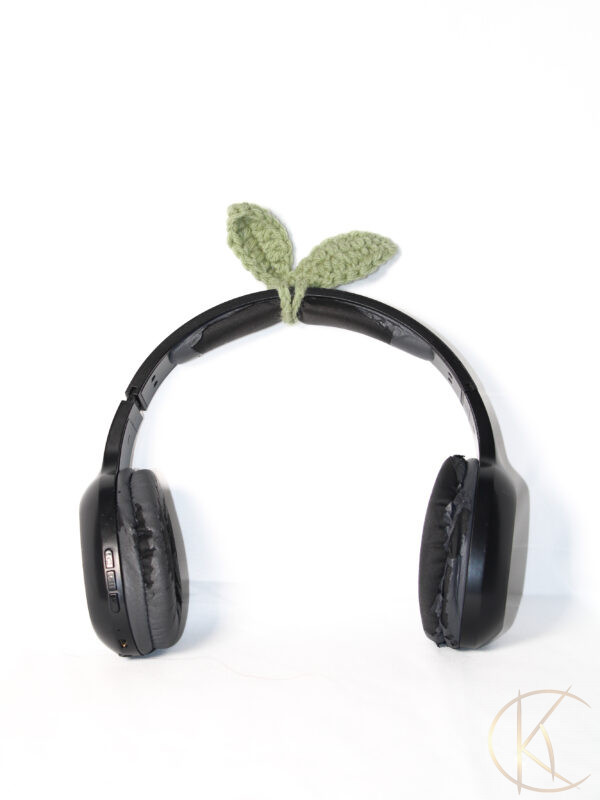 Crochet Leaf sprouts Set (3) - Image 3